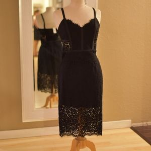 Black lass dress Express